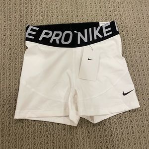 NWT Nike white spandex